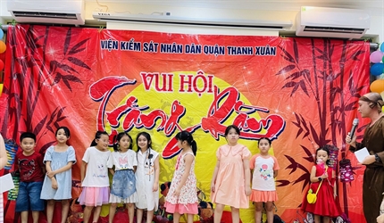 Viện KSND quận Thanh Xuân tổ chức “Vui hội trăng rằm” vui Tết Trung thu